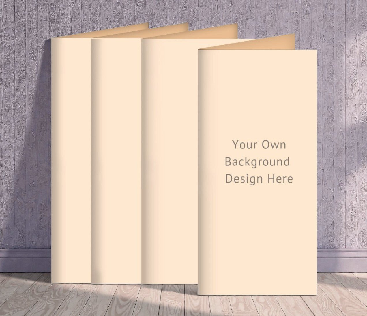 Custom Long Fold Program Design & Print (Pack of 50) - The Funeral Program Site