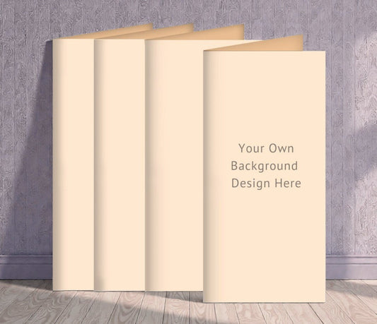 Custom Long Fold Program Design & Print (Pack of 50) - The Funeral Program Site