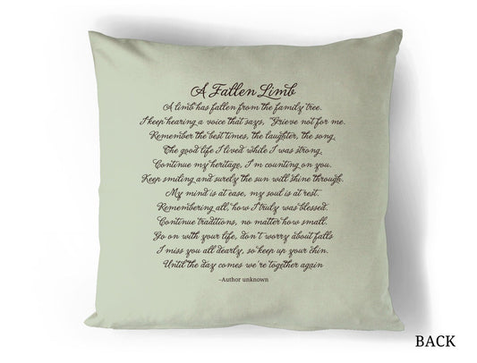 Daisy In Loving Memory Memorial Pillow - The Funeral Program Site