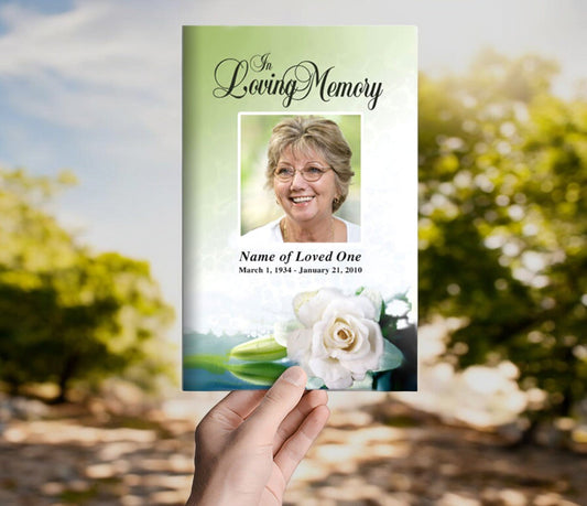Divine Funeral Program Template - The Funeral Program Site