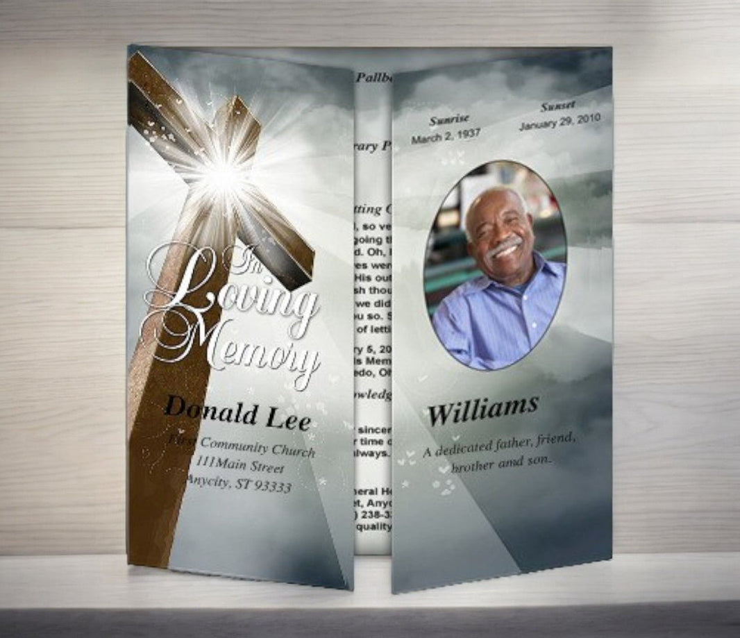 Gatefold Funeral Programs - The Funeral Program Site