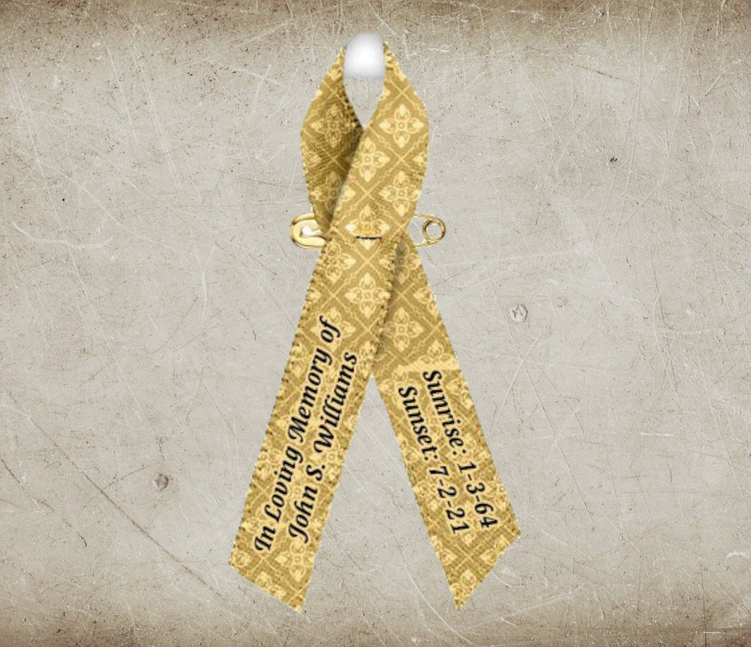 Awareness & Cancer Ribbons - Memorial, Funerals, Any Event - The ...