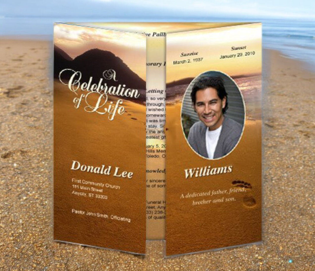 Gatefold Funeral Programs - The Funeral Program Site