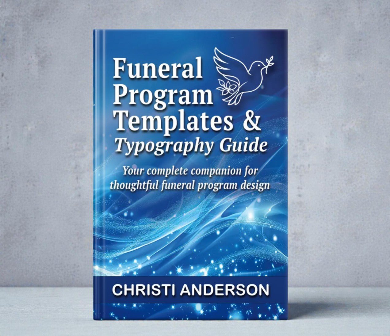 Funeral Program Templates & Typography Guide Paperback or eBook - The Funeral Program Site