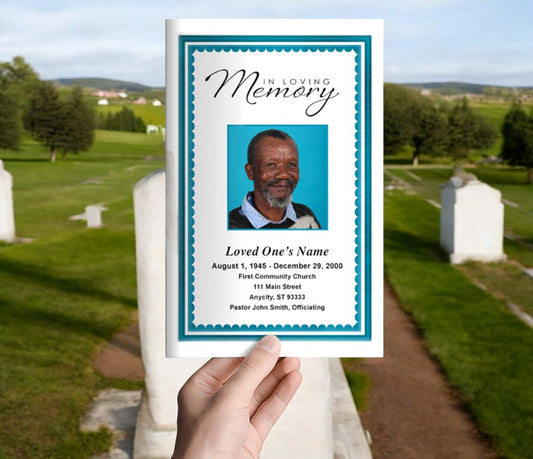 Gallant Funeral Program Template - The Funeral Program Site