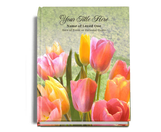 Harvest Perfect Bind Memorial Funeral Guest Book - The Funeral Program Site