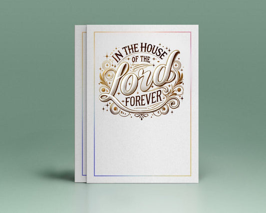 In The House Funeral Program Title - The Funeral Program Site