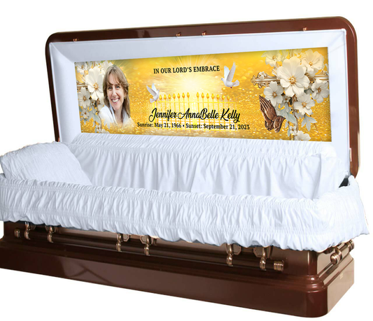 Kingdom Casket Panel Insert - Full or Half Couch