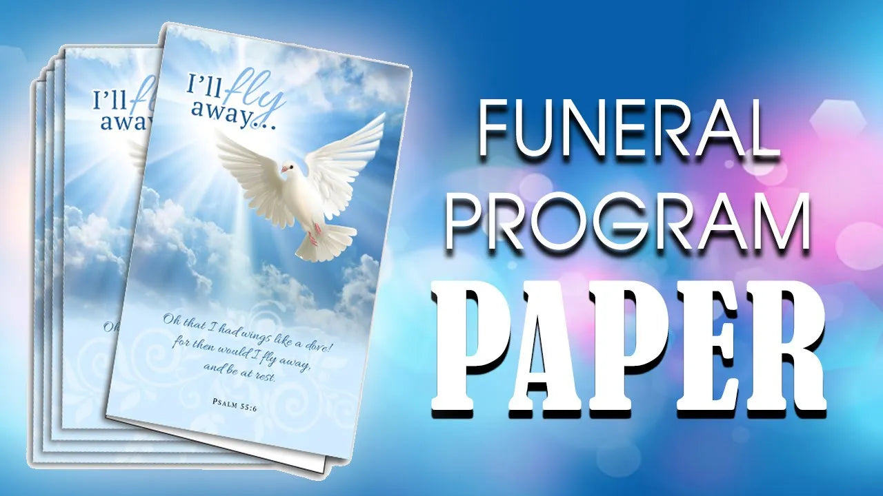 Load video: funeral paper