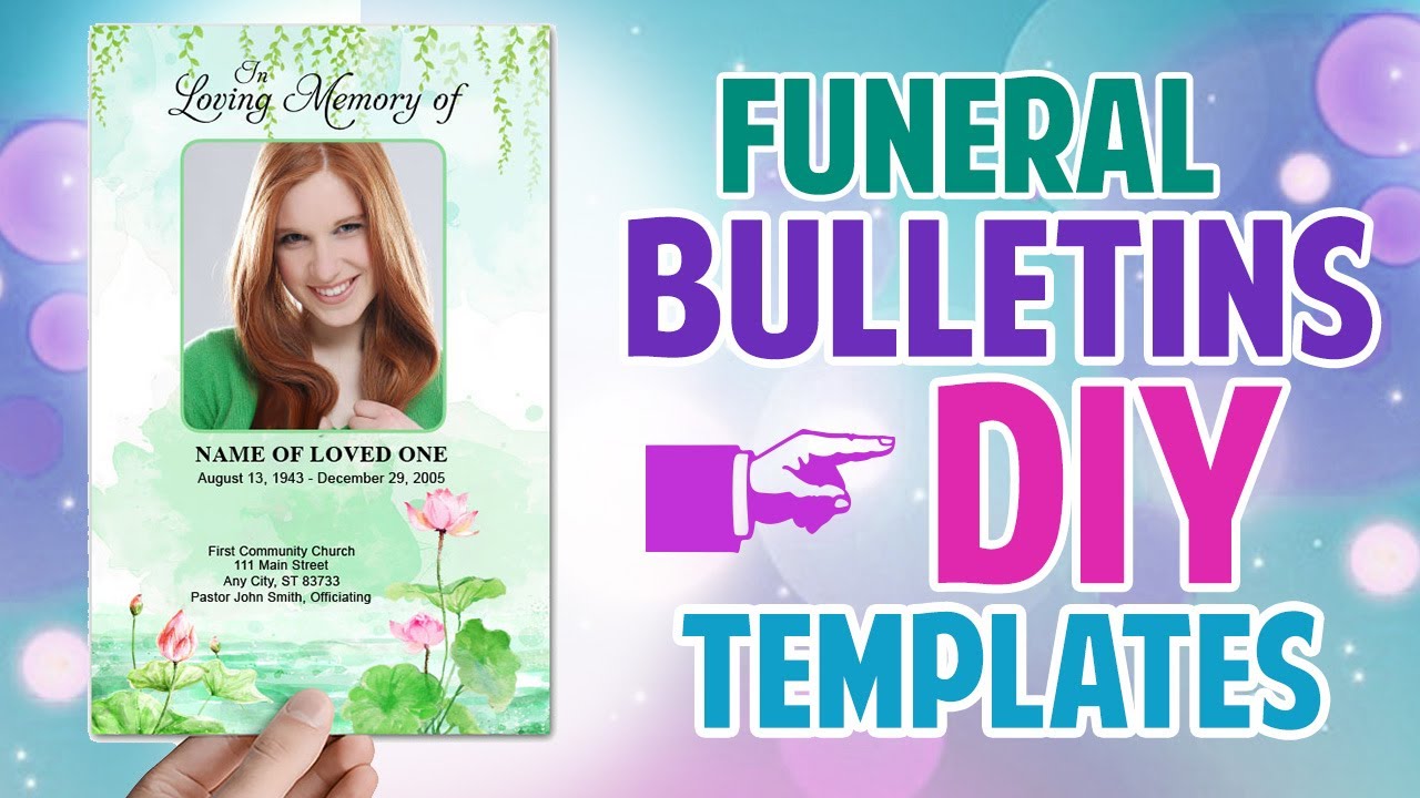 Load video: funeral bulletins