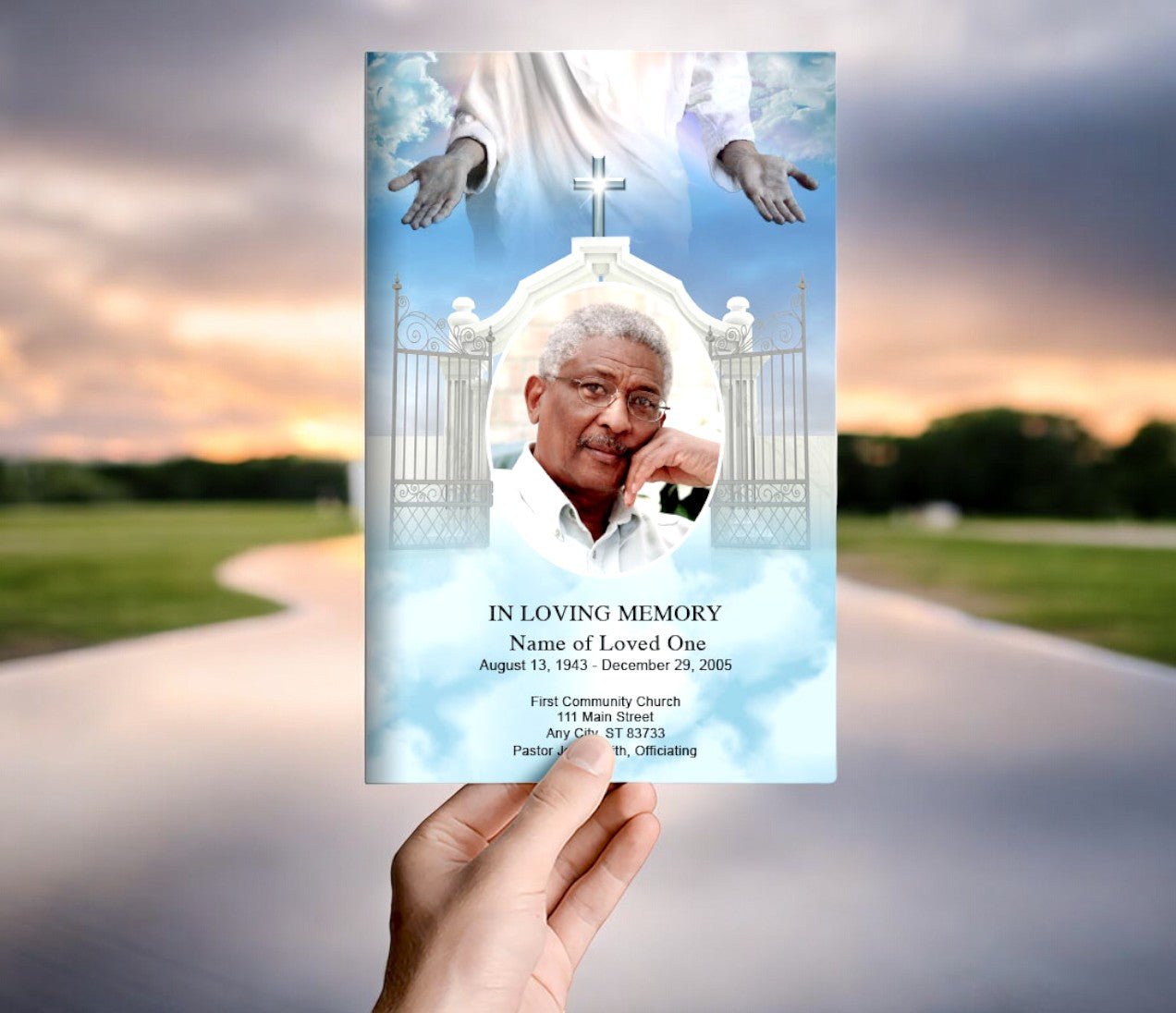 Are There Any Templates Specifically Designed For Outdoor Funerals