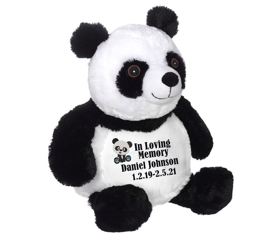 Panda Memorial Stuffed Animal Cremation Urn - The Funeral Program Site