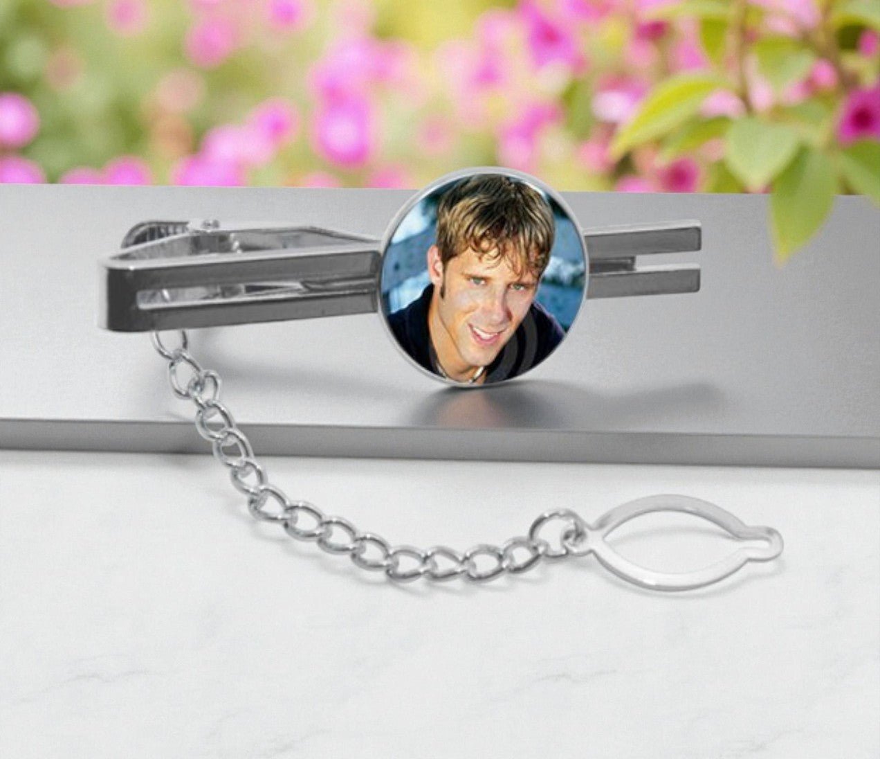 Personalized In Loving Memory Tie Clip - The Funeral Program Site