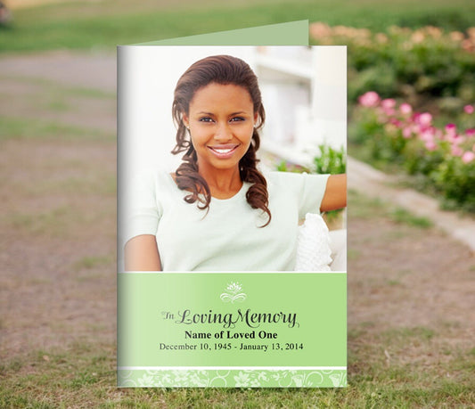 Praises Funeral Program Template - The Funeral Program Site