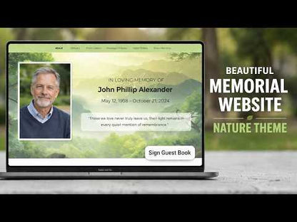 Nature Online Memorial Website