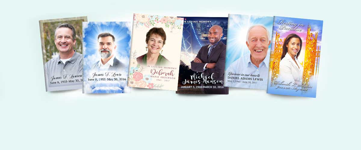 Create Your Own Custom Funeral Program – The Funeral Program Site