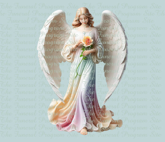 Simone Angel Funeral Clip Art - The Funeral Program Site
