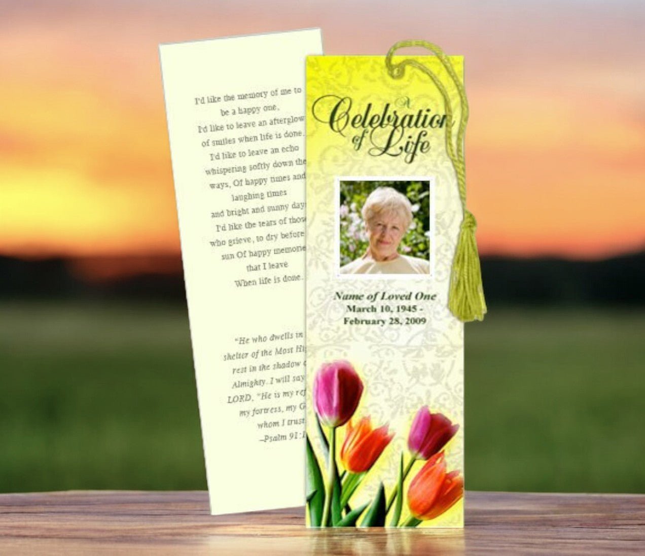 Memorial Bookmarks: A Thoughtful Keepsake of Remembrance and Reflectio ...