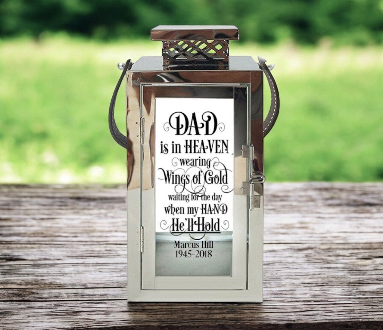 Memorial Lanterns Personalized In Loving Memory - The Funeral Program Site