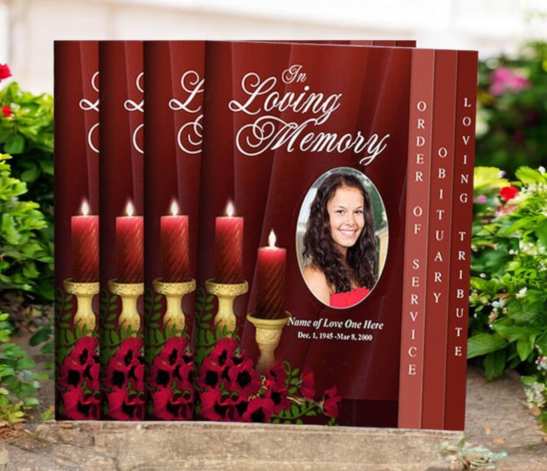 Graduated Funeral Programs Printing and Design Full Service - The ...