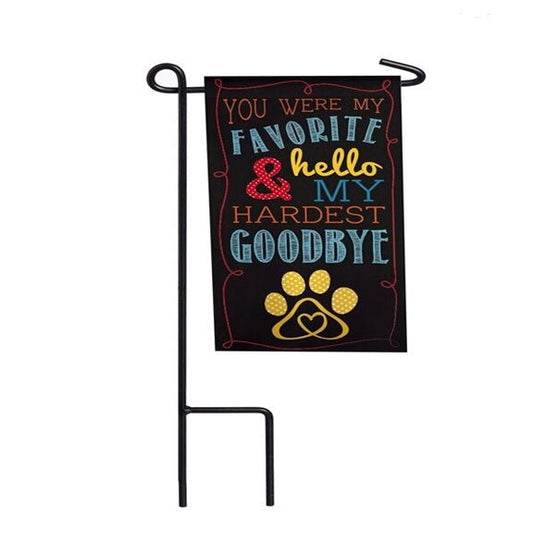 You Were My Favorite Memorial Garden or Cemetery Flag - The Funeral Program Site