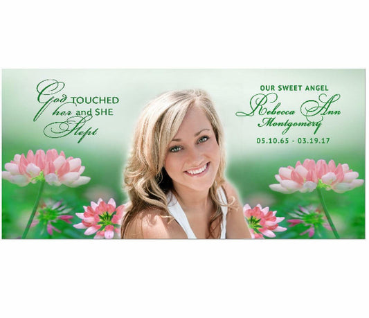 Ambrosia Casket Head Panel Insert - The Funeral Program Site