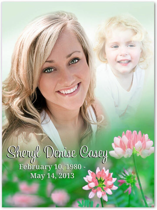 Ambrosia Funeral Poster Memorial Portrait - The Funeral Program Site