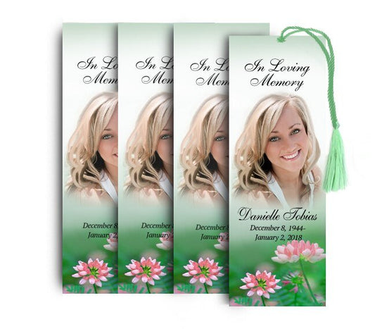 Ambrosia Memorial Bookmark Design & Print (Pack of 50) - The Funeral Program Site