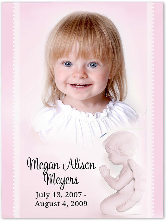 Angela Funeral Poster Memorial Portrait - The Funeral Program Site