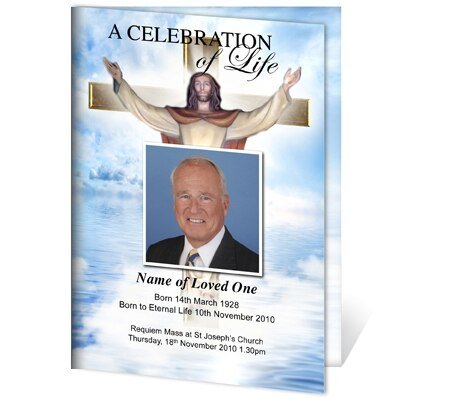 Assurance A4 Funeral Order of Service Template - The Funeral Program Site