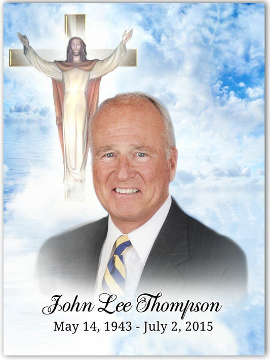 Assurance Funeral Poster Memorial Portrait - The Funeral Program Site