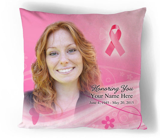 Awareness In Loving Memory Memorial Pillow - The Funeral Program Site