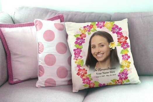 Beacon In Loving Memory Memorial Pillow - The Funeral Program Site