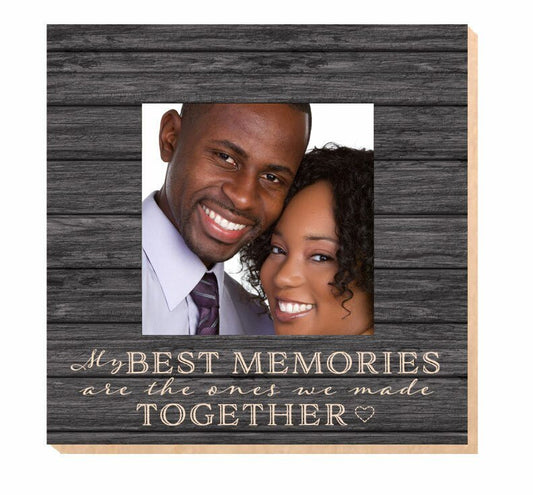 Best Moments Memorial Photo Printed On Wood - The Funeral Program Site