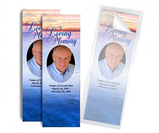 Bookmark Laminating Pouches (Pack of 25) - The Funeral Program Site