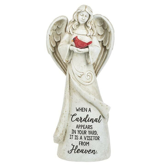 Cardinal Angel Memorial Figurine - The Funeral Program Site
