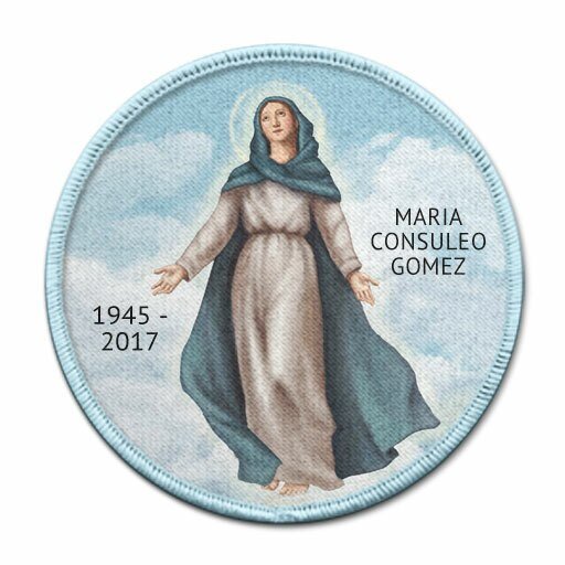 Catholic Blessed Mary Memorial Patch - The Funeral Program Site