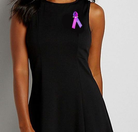 Corona Virus Covid - 19 Awareness Memorial Ribbon - Pack of 10 - The Funeral Program Site