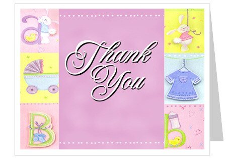Darling Thank You Card Template - The Funeral Program Site