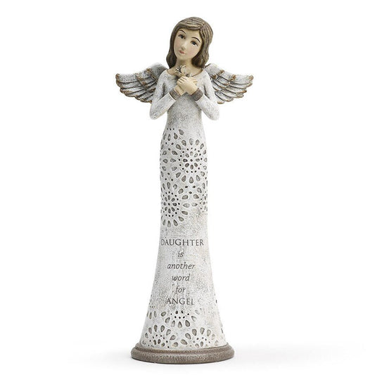 Daughter In Loving Memory Angel Figurine - The Funeral Program Site