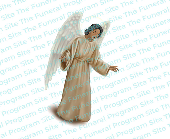 Delilah Angel Funeral Clip Art.