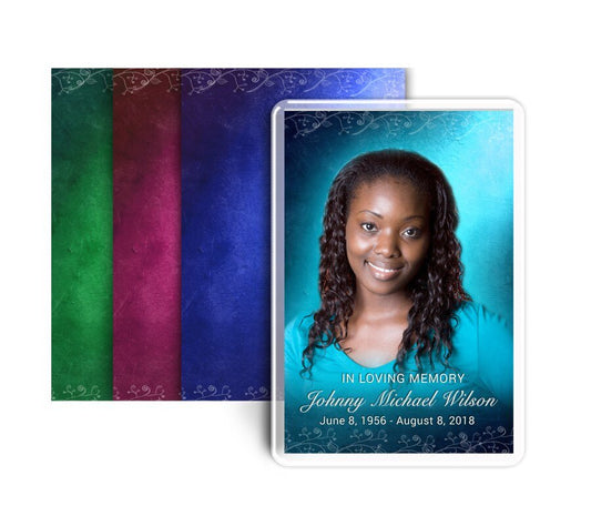 Devotion Funeral Prayer Card Design & Print (Pack of 50) - The Funeral Program Site