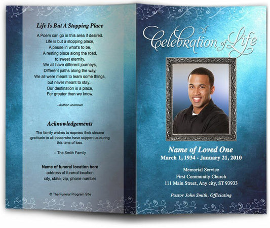 Devotion Funeral Program Template - The Funeral Program Site