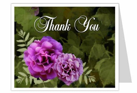 Essence Thank You Card Template.