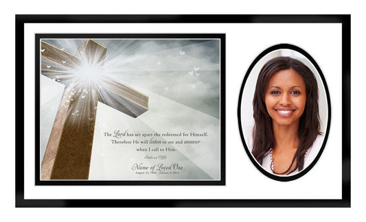 Eternal Memorial Frame Plaque Keepsake - The Funeral Program Site