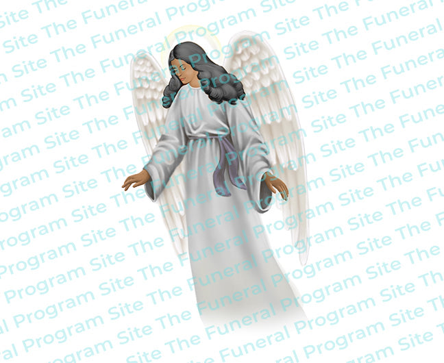 Eve Angel Funeral Clip Art.