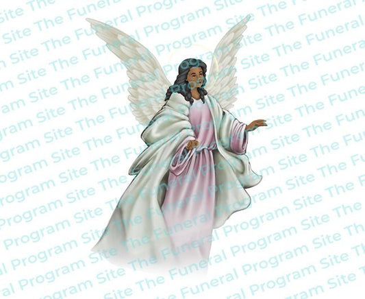 Faith Angel Funeral Clip Art - The Funeral Program Site