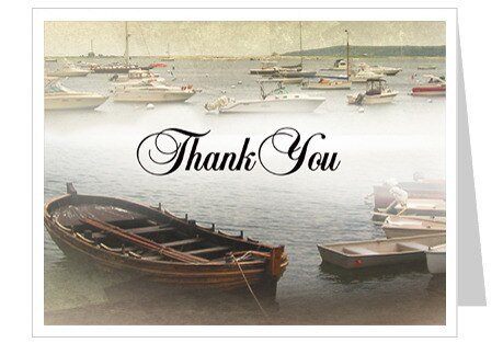 Fishing Thank You Card Template - The Funeral Program Site