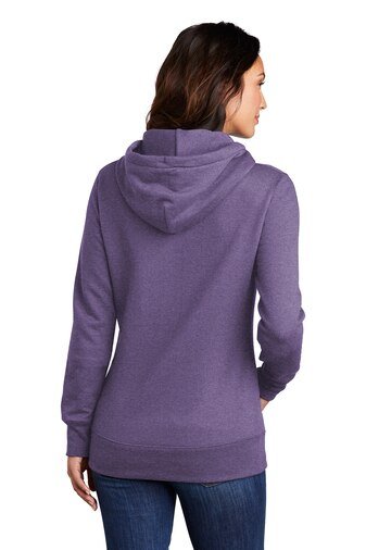 Fleur Di Lis Embroidery Fleece Hooded Memorial Sweatshirt (Ladies - Men) - The Funeral Program Site