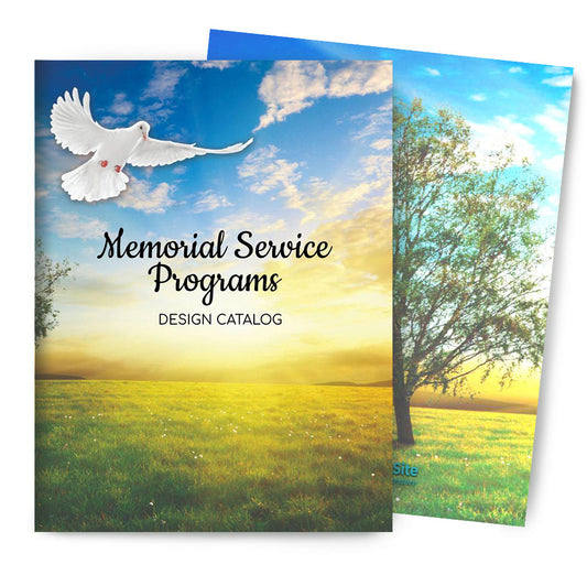 Funeral Program Templates Essential Pak Catalog